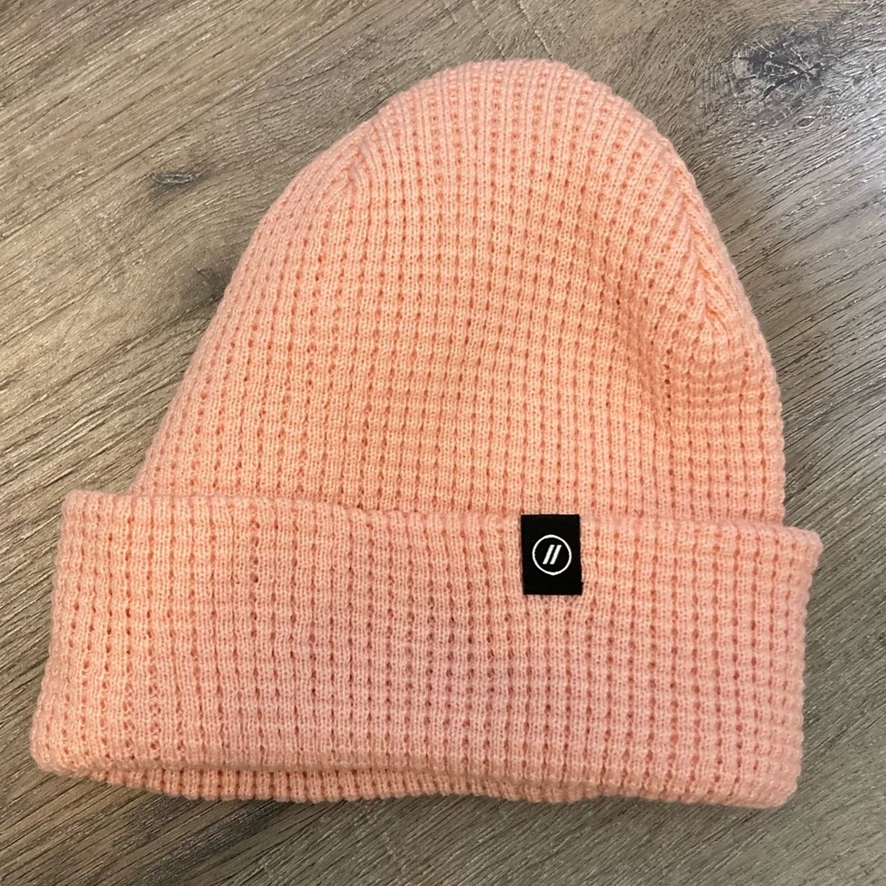 Pink Blender Beanie EUC